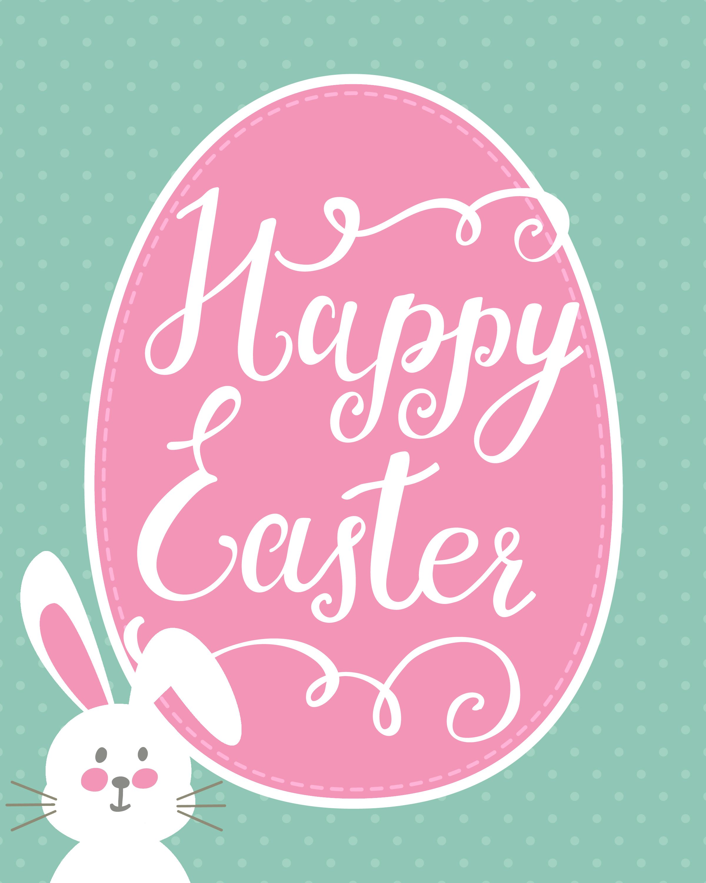 Free Download Happy Easter Bunny Printable How To Nest For Less Happy 