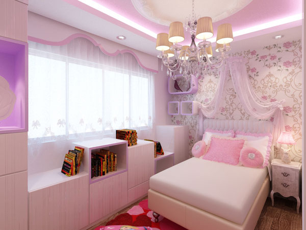 Pink Bedroom Wallpaper light pink wallpaper for bedrooms 2015 600x450