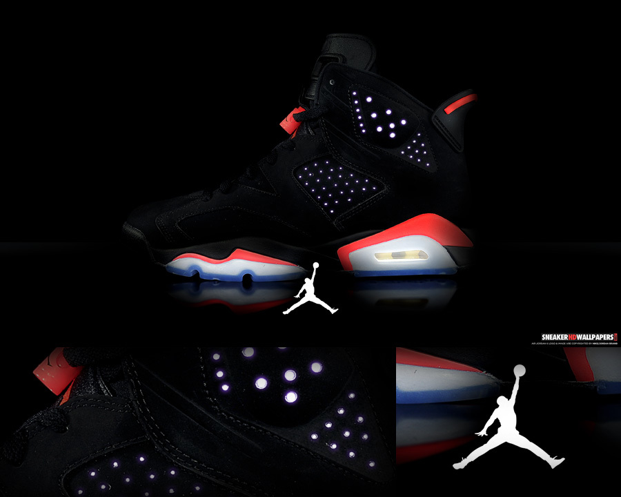 Air Jordan 6 Retro Slam Dunk x Jordan wallpaper 1080p AND 4K