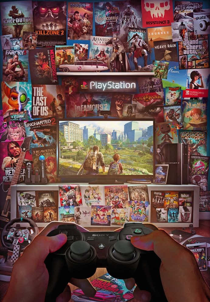 Game Console Emulators Wallpaper