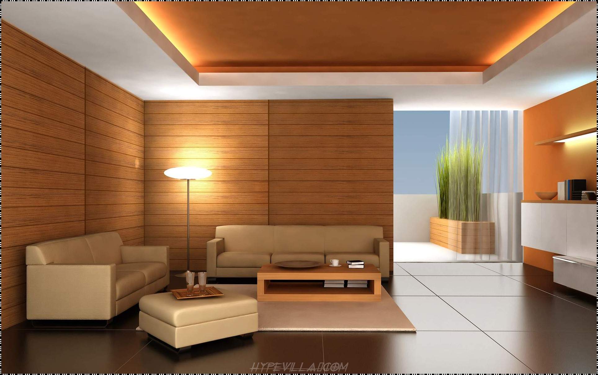 Room home design interior ideas with wallpapers stylish home designs