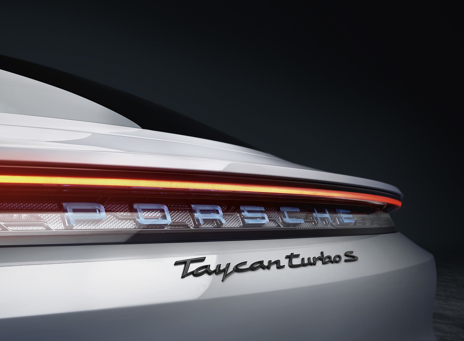 Porsche Taycan Turbo S Badge Wallpaper Newcarcars