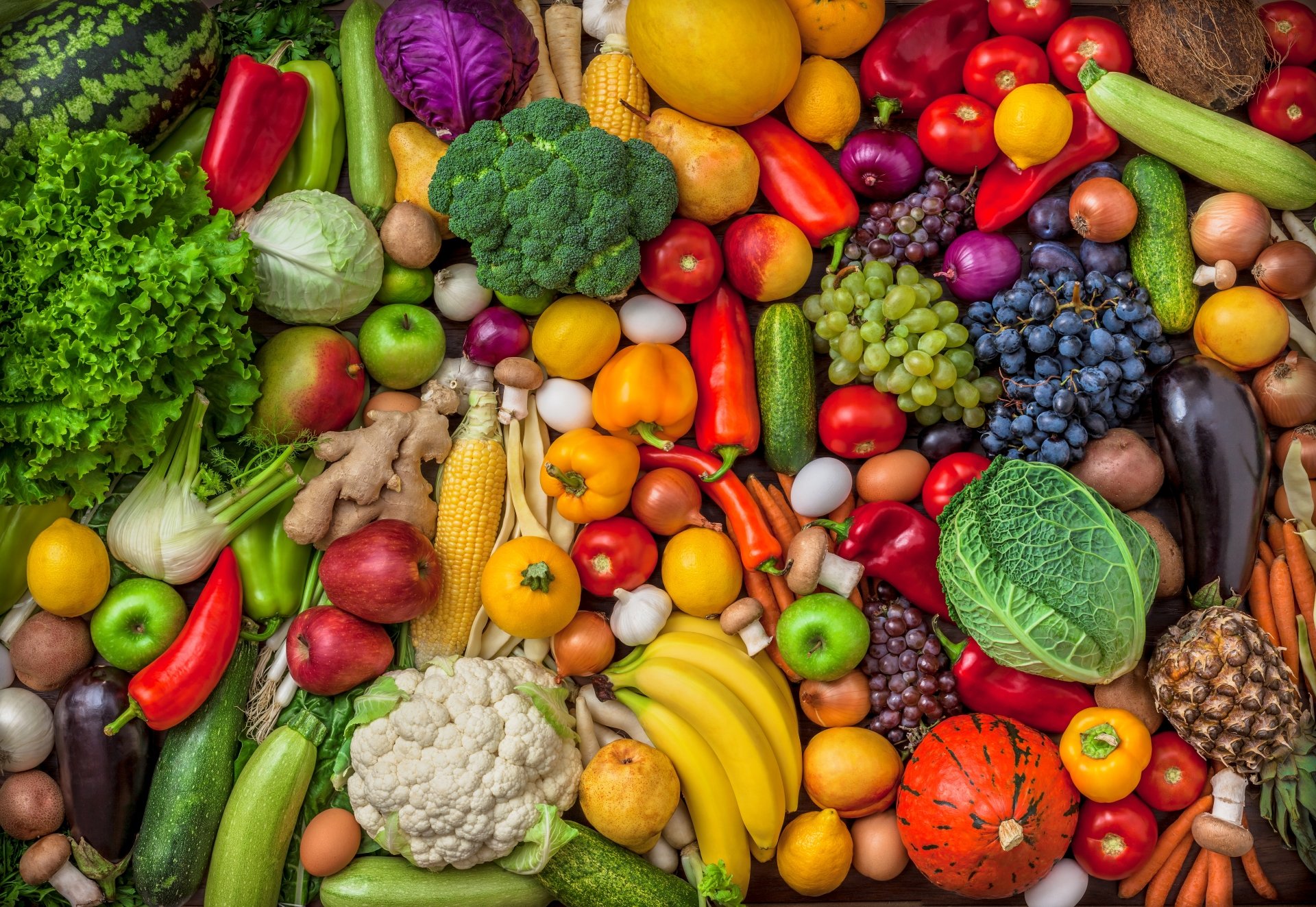 Fruits Vegetables 4k Wallpaper