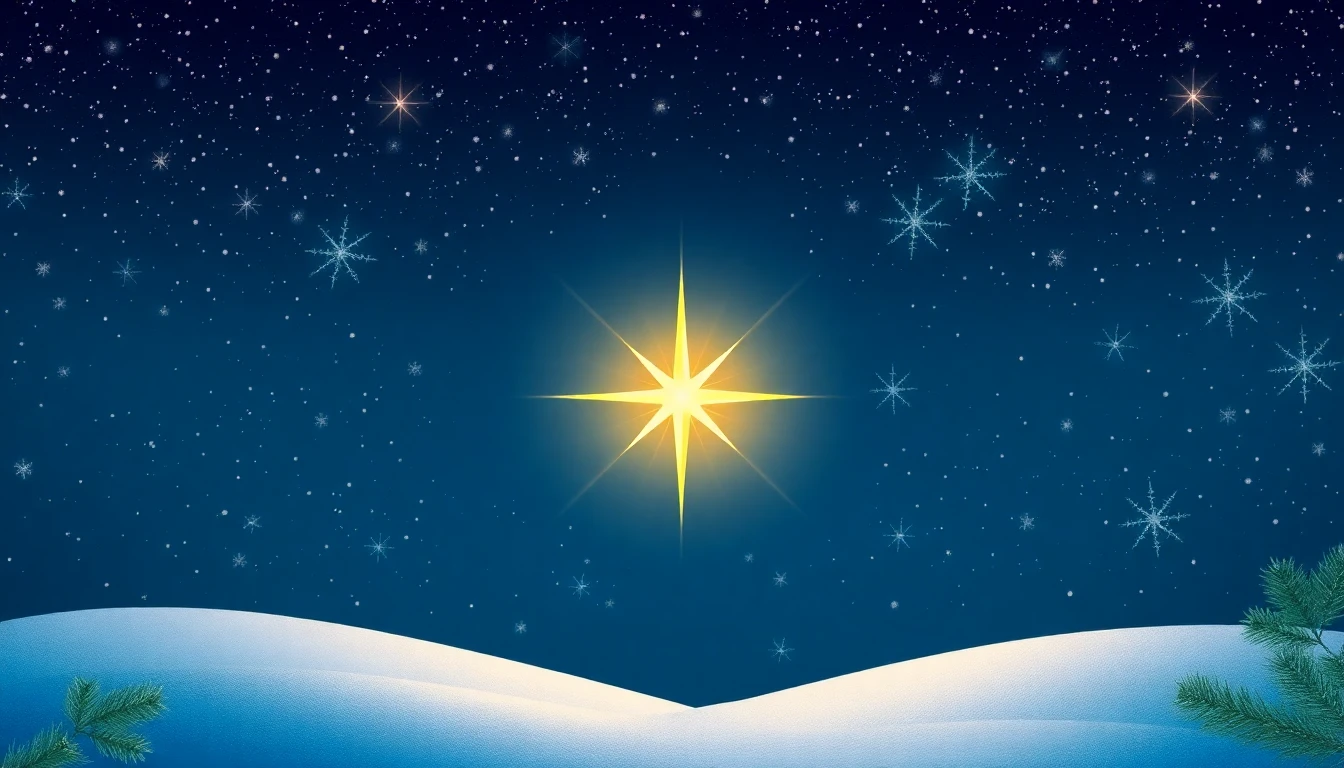 Christmas Star Wallpaper