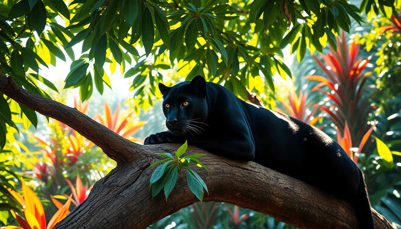 Black Panther Animal 4k Wallpaper