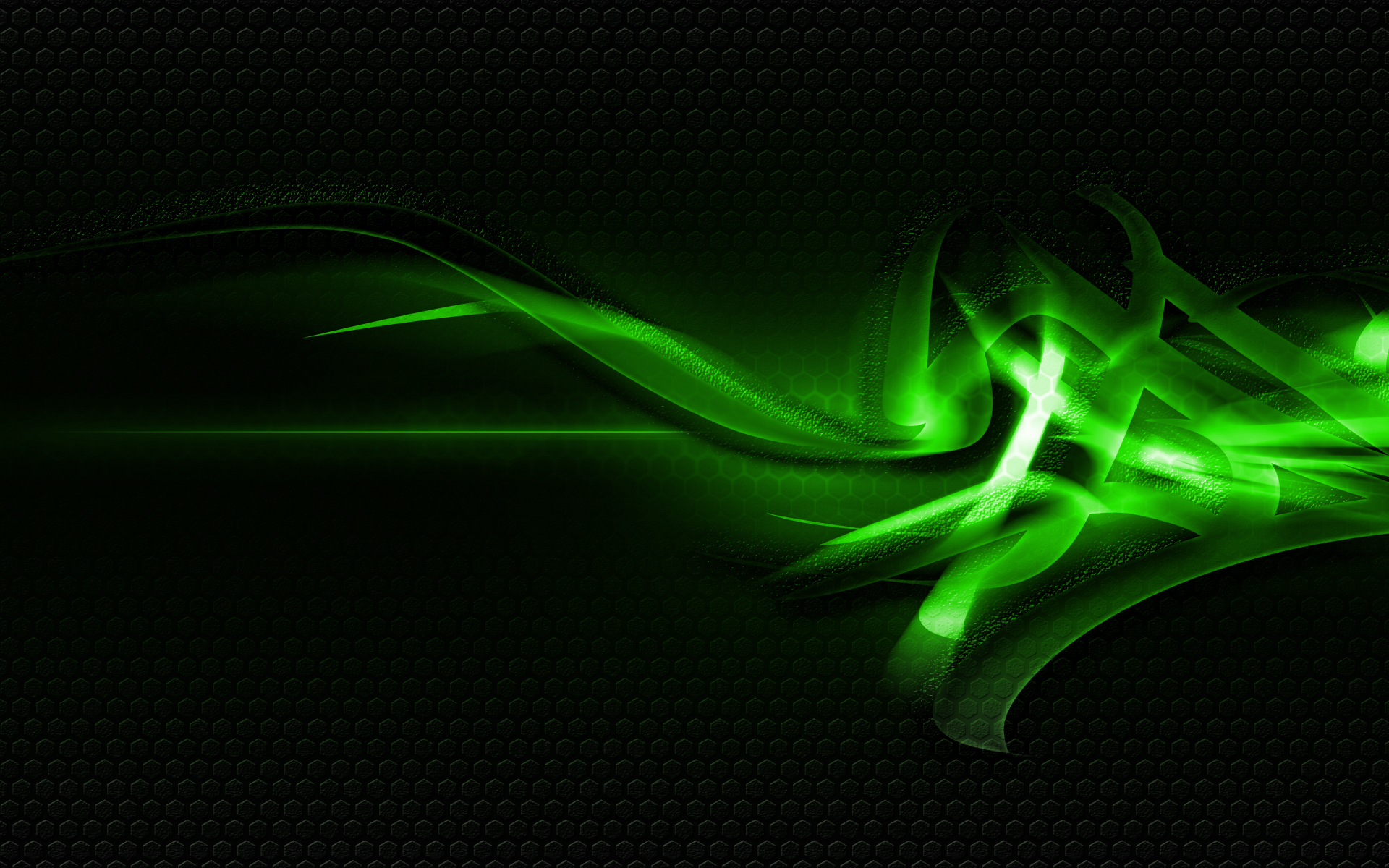 cool bright green background