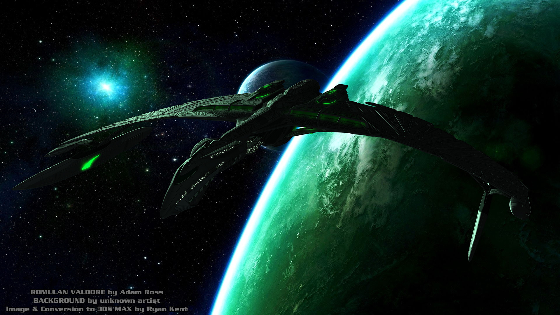 Romulan Norexan Valdore Mogai Warbird On Guard By Larraq01