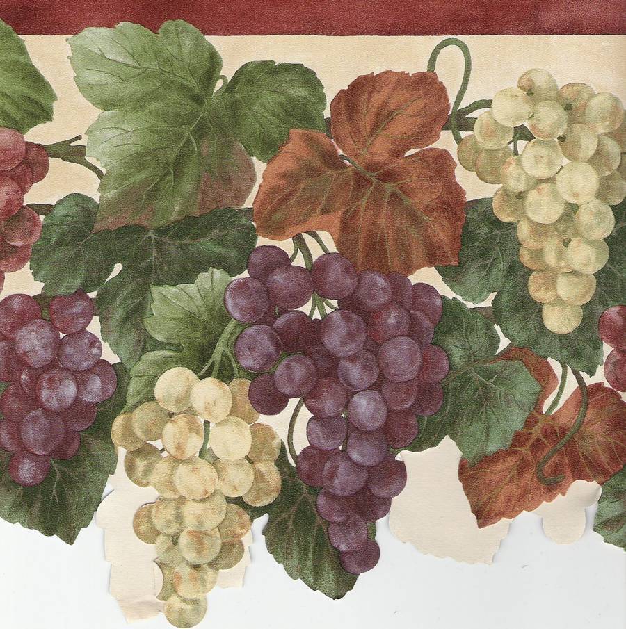 Free download Laser Cut Hanging Grapes Wallpaper Botanical Border eBay ...