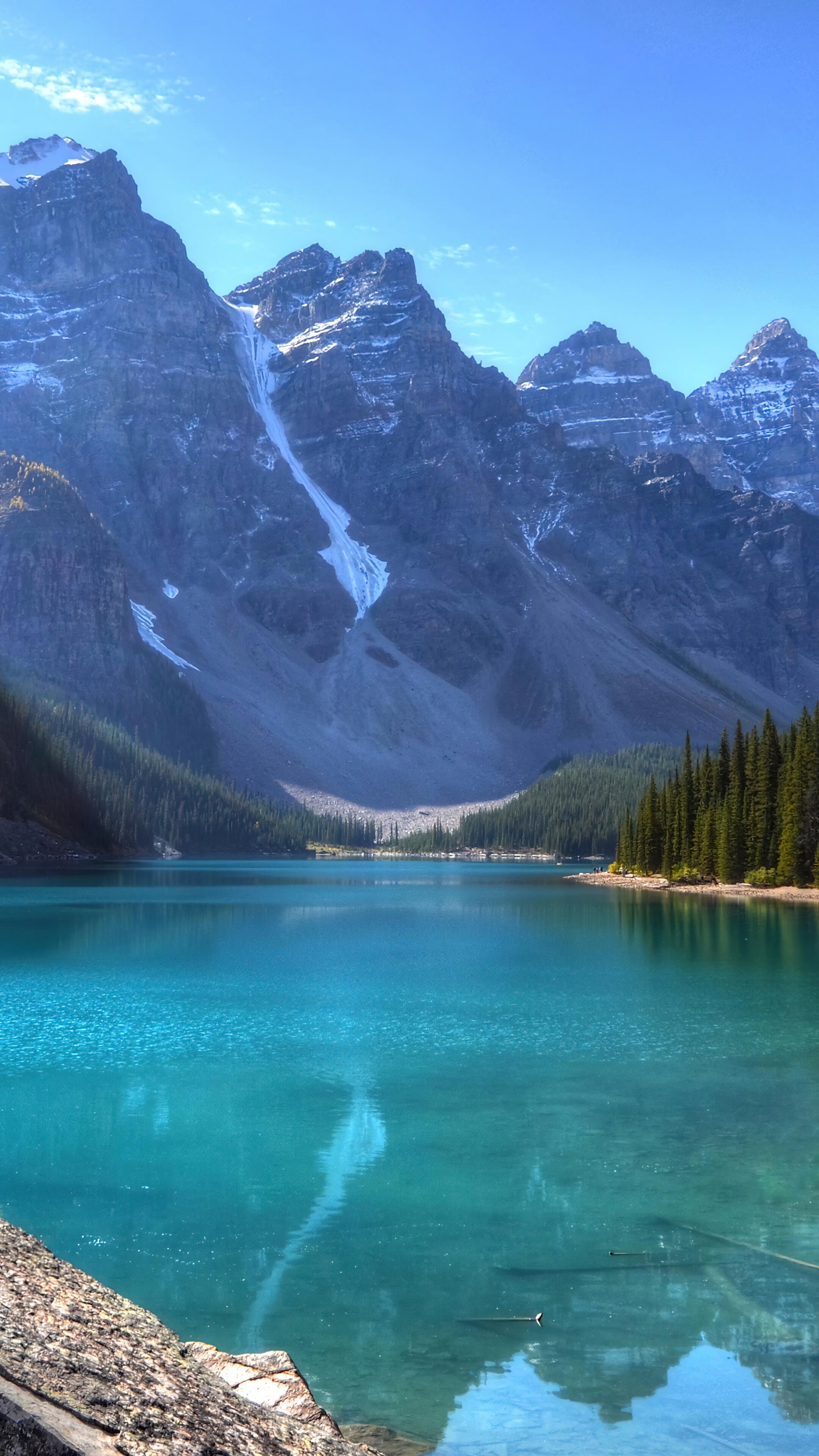 Free download Lake Mountain Scenery Nature 4K Wallpaper iPhone HD Phone ...