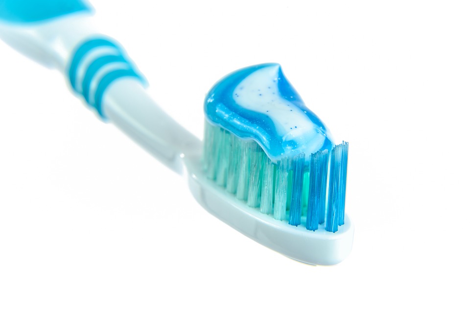 Photo White Toothbrush Toothpaste The Background Max Pixel