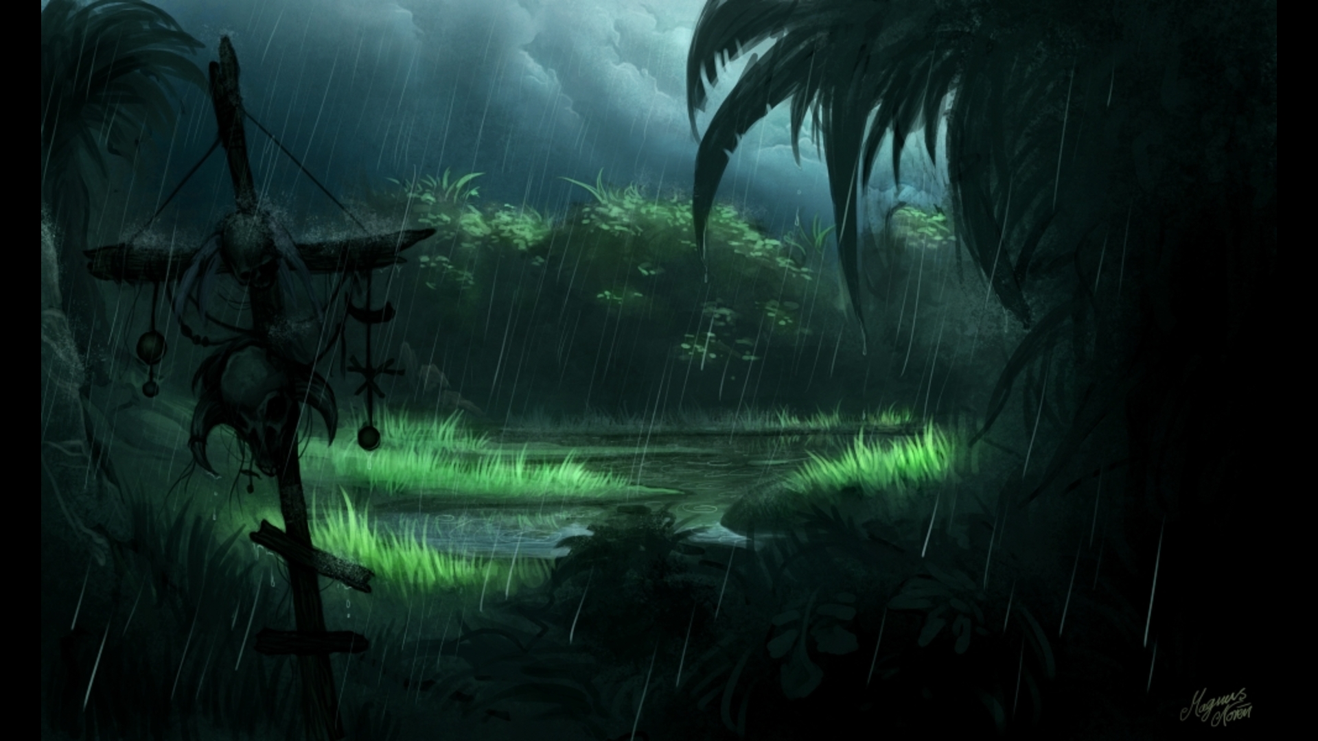 Voodoo Swamp Wallpaper HD