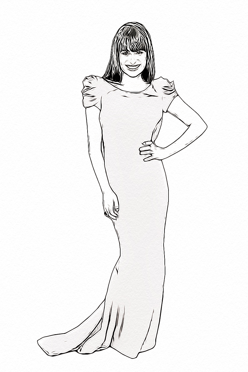 glee show coloring pages
