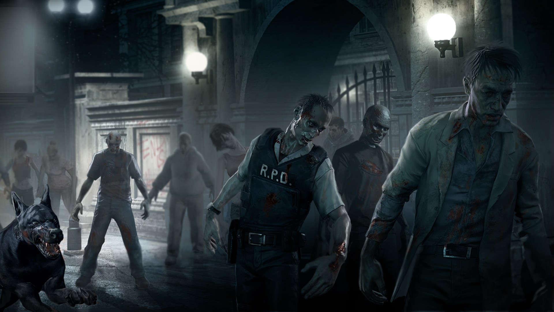 Resident Evil Wallpaper Zombies