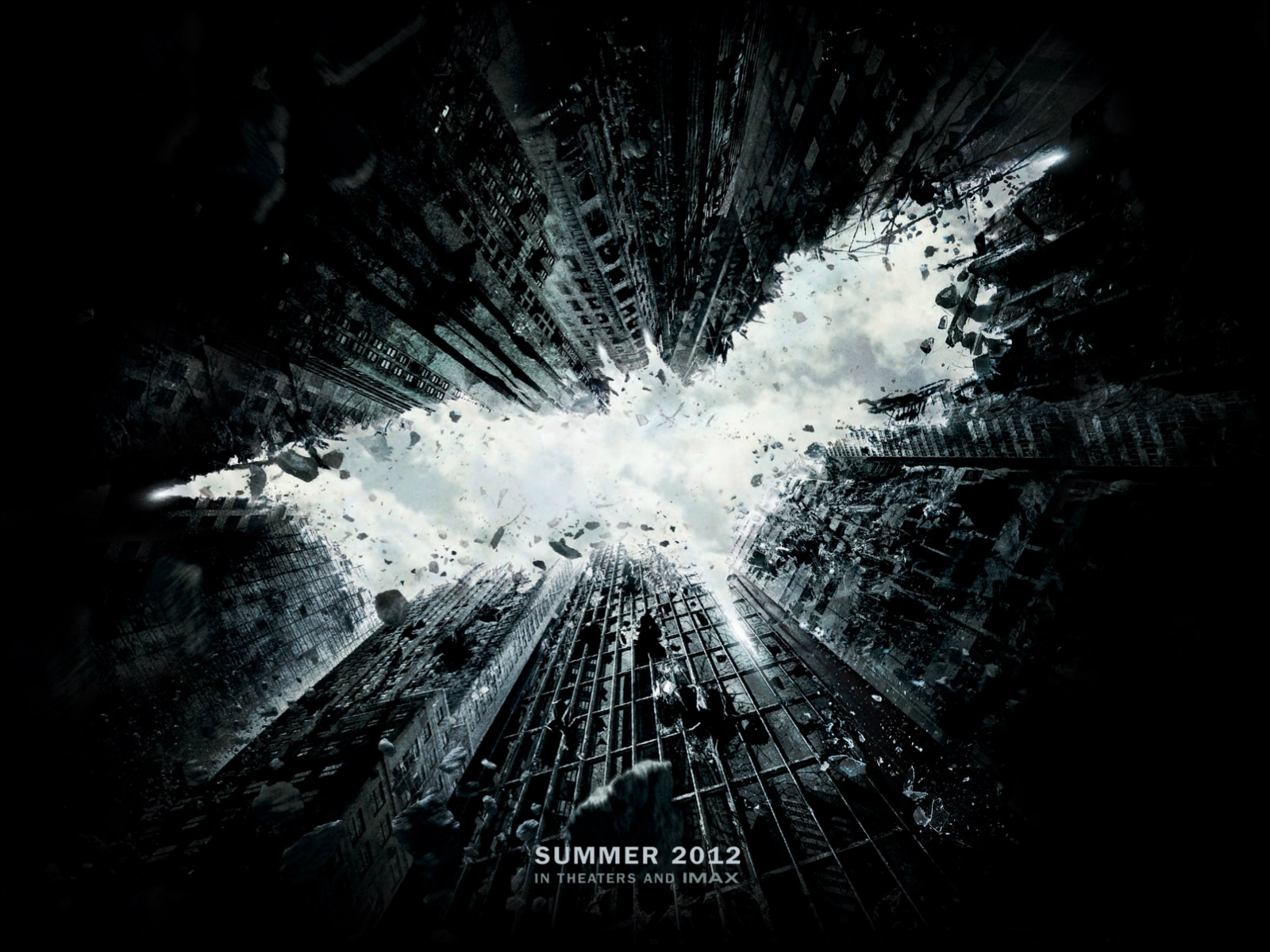 The Dark Knight Rises First Wallpaper Poster   Movie Wallpapers 1600x1200