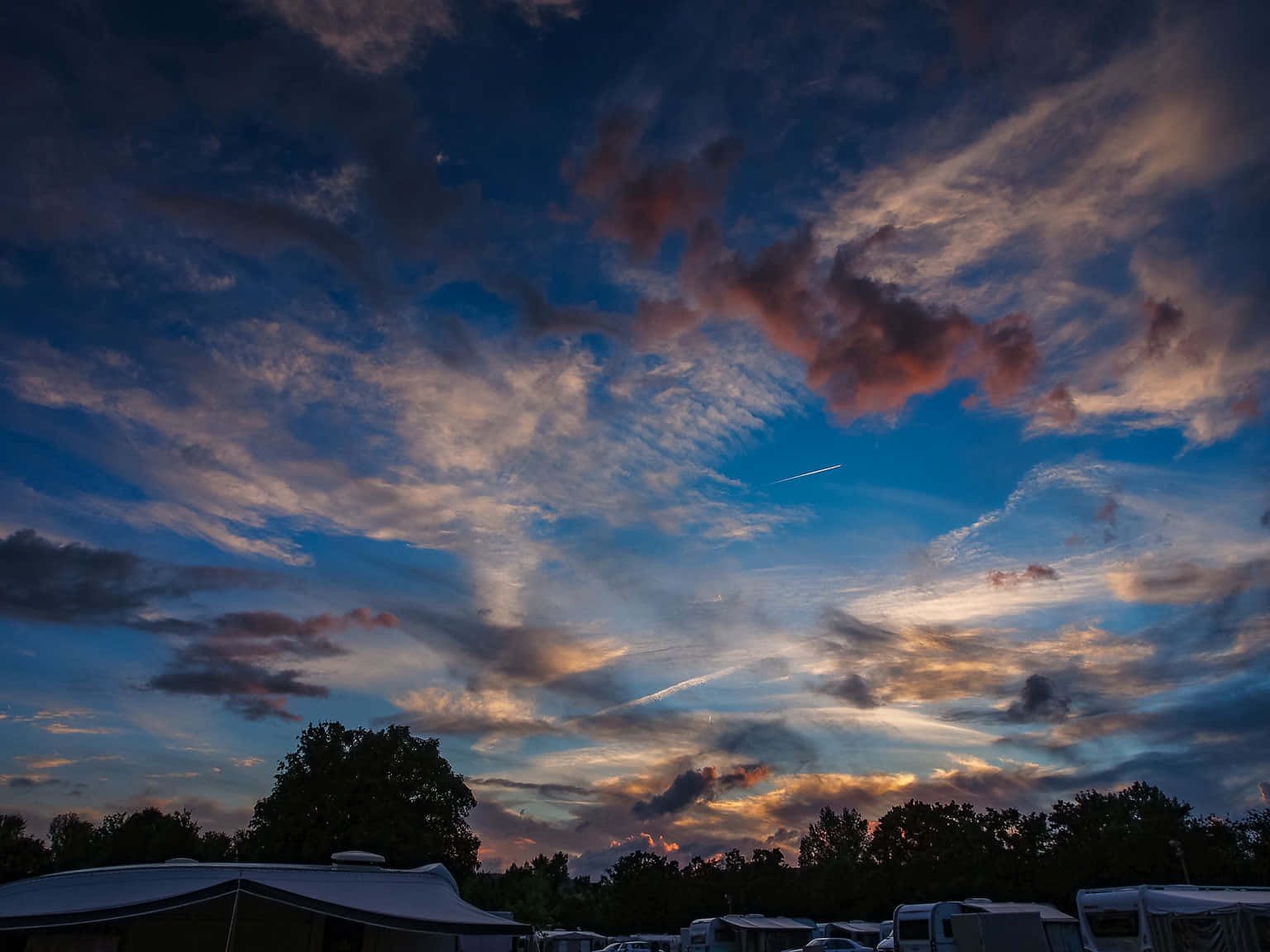 Calming Skies Picture Wallpaper