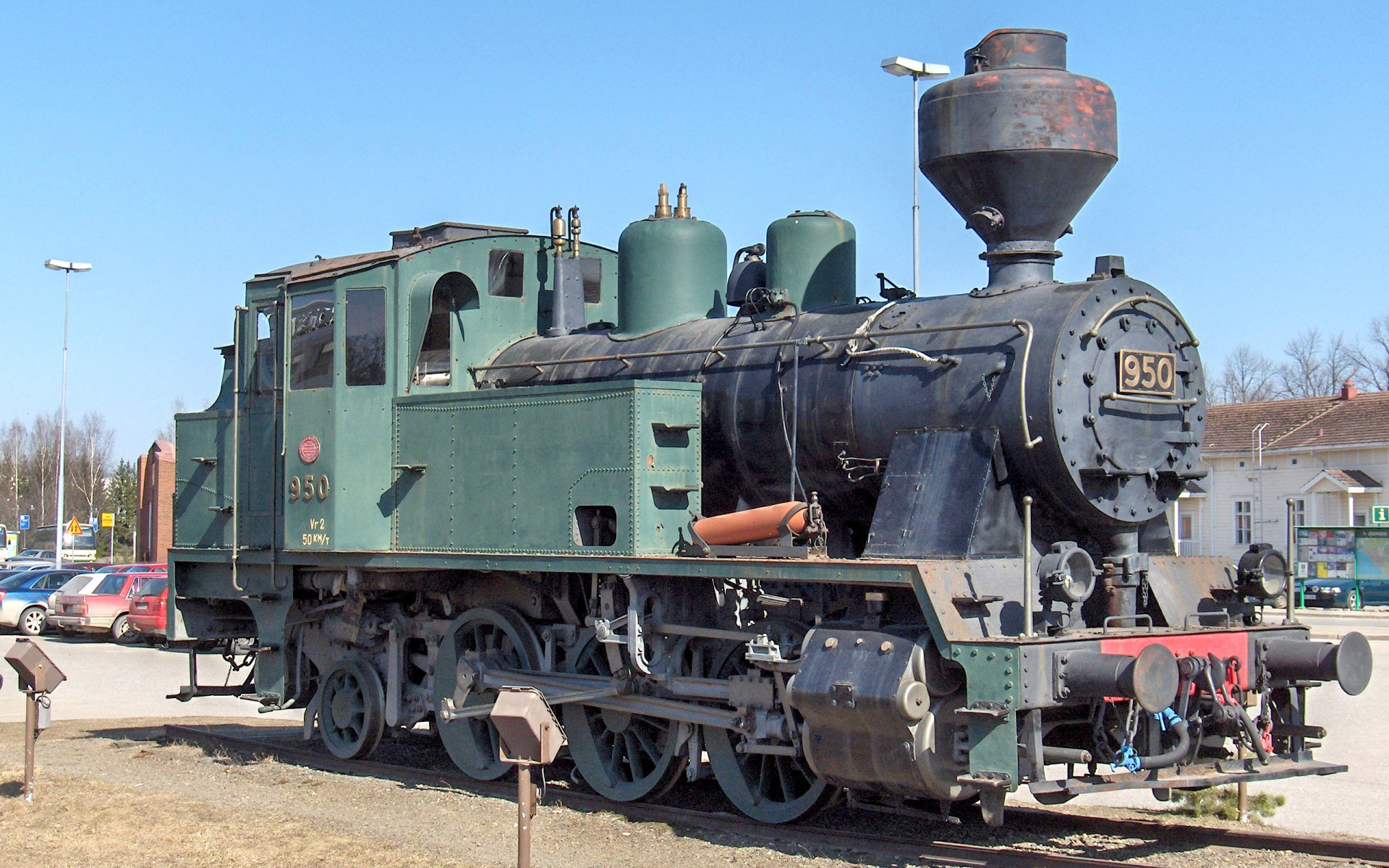 Steam Locomotive Wallpaper Background