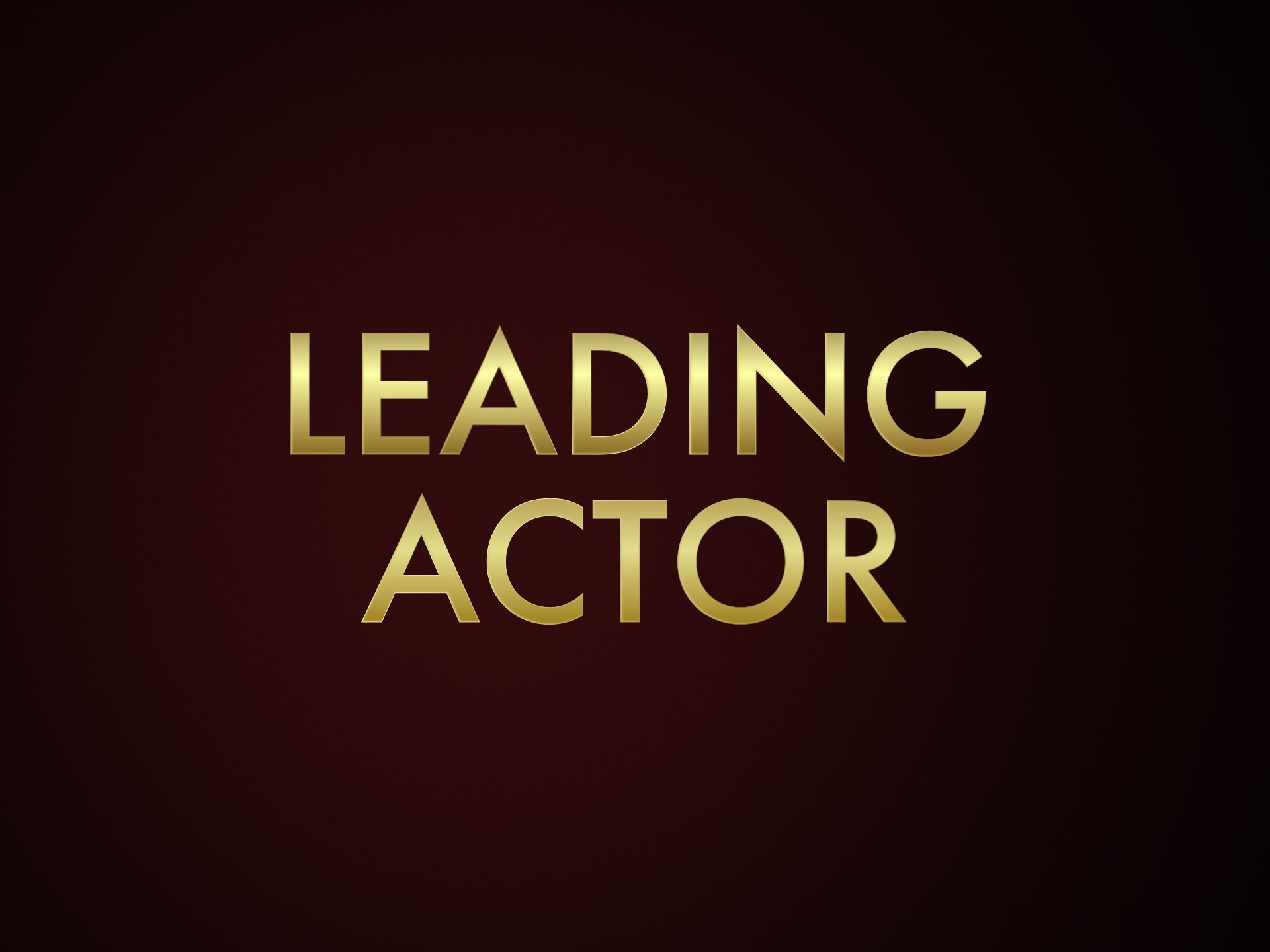 Actor In A Leading Role Oscar Nominations Oscars