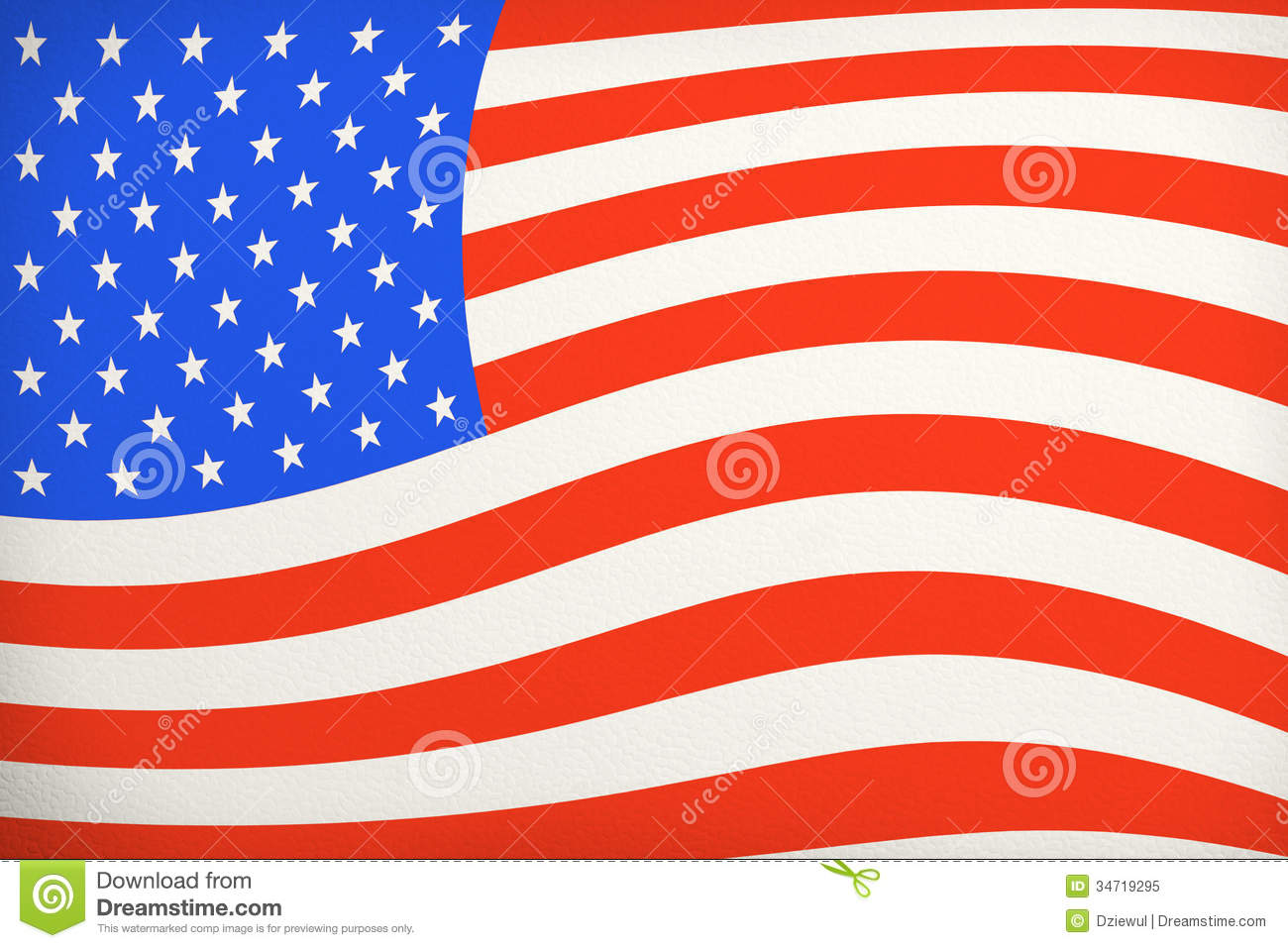 Rustic American Background Vintage Flag Royalty