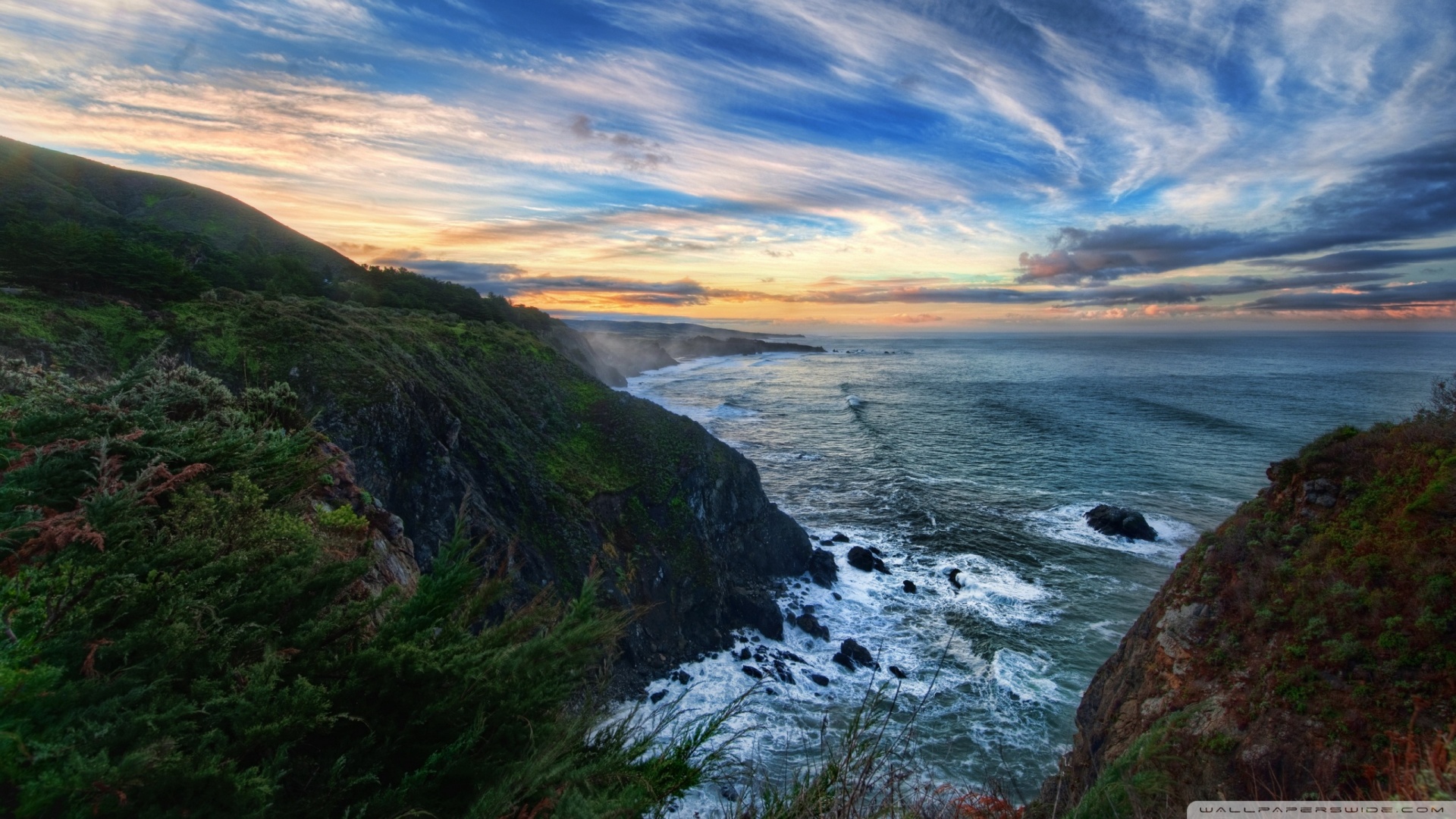 Spectacular Ocean View Wallpaper 1920x1080 Spectacular Ocean View