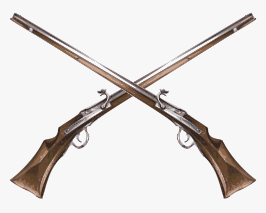 Crossed Rifles Png Transparent Background Musket