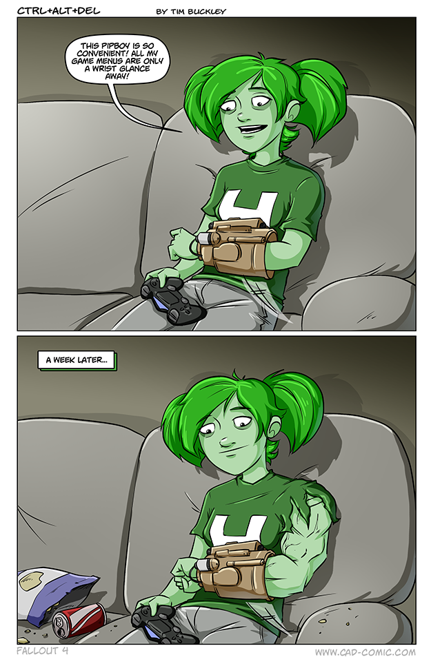 Pip Boy Pictures And Jokes Funny Best Ics