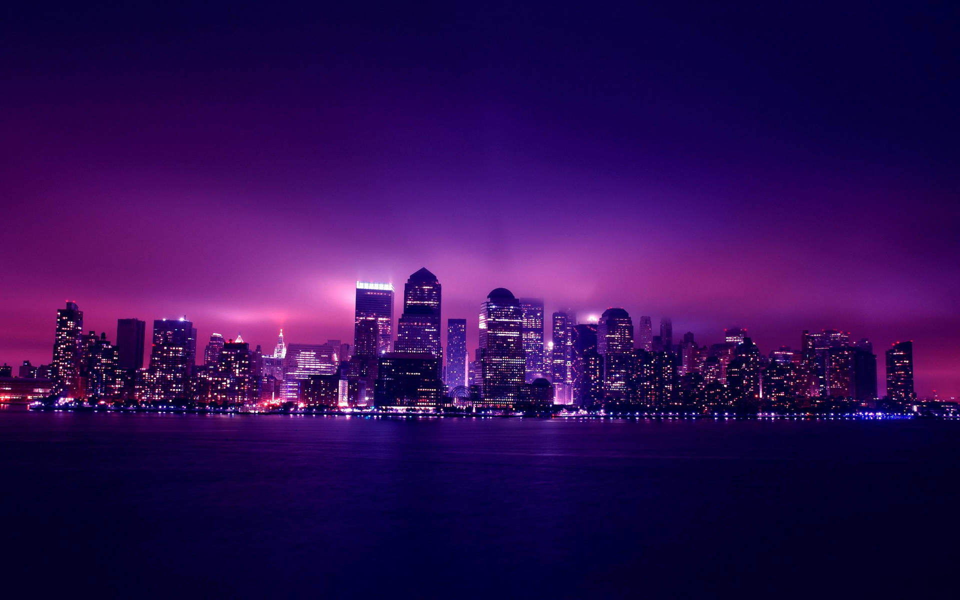 Night City Aesthetic Wallpaper