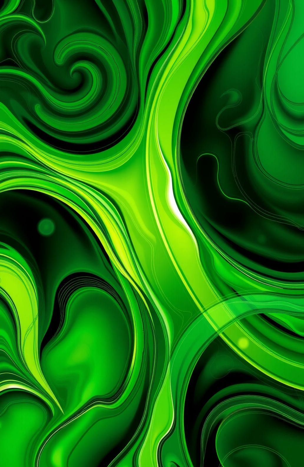 Abstract Green Wallpaper