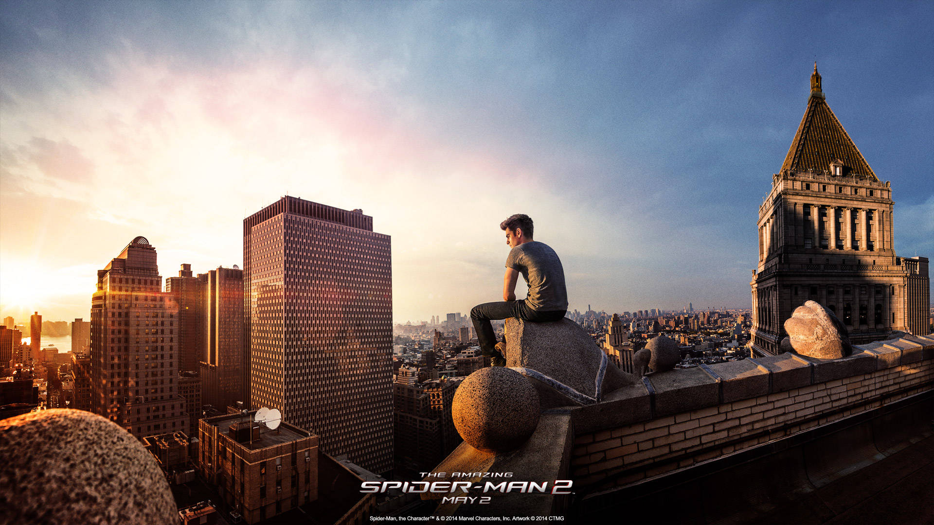 Peter Parker Background Wallpaper