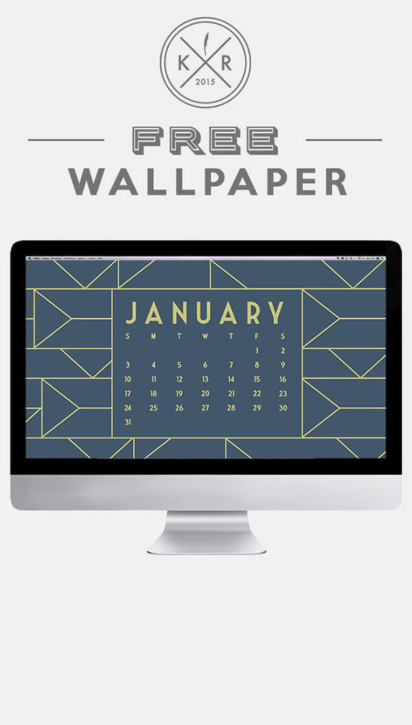 Desktop Wallpaper Terrific Calendar For January