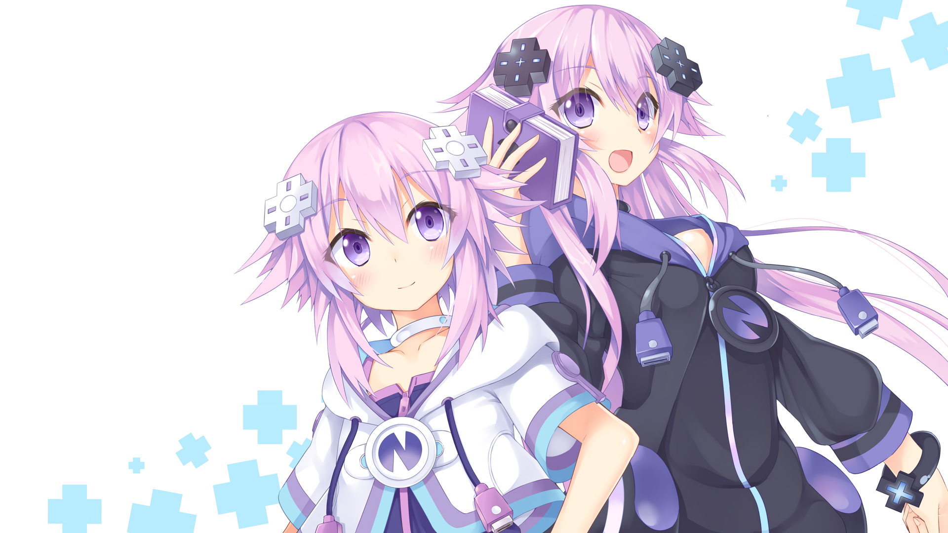 Skyscraper Neptune Nepgear Wallpaper