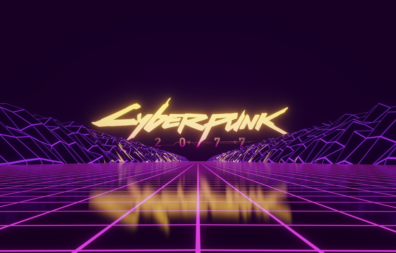 Wallpaper Music Background Cyberpunk Synth