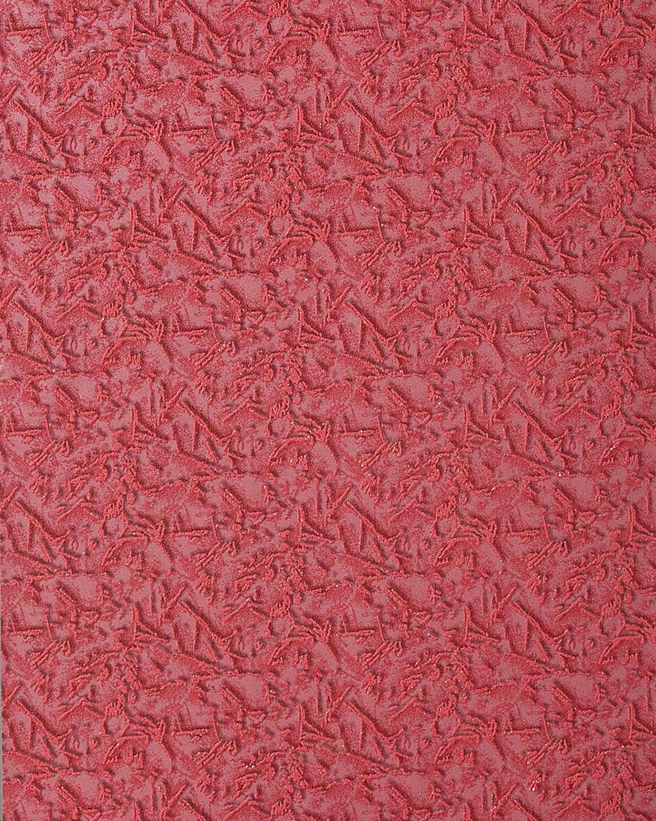 Edem Deco Textured Blown Vinyl Wallpaper Red Sraspberry