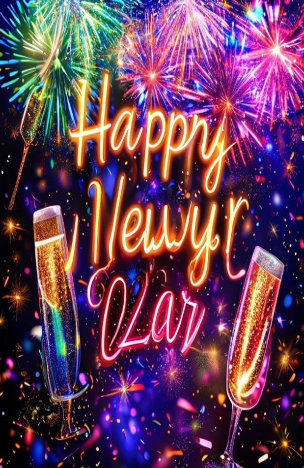 Happy New Year HD Wallpaper