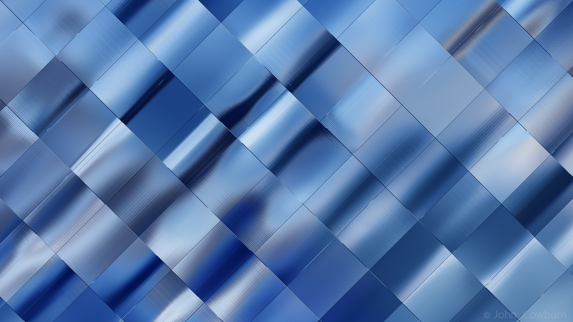 Metallic Blue Wallpaper