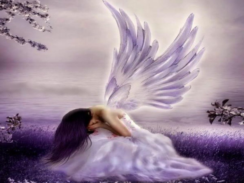 Crying Angel Angels Wallpaper