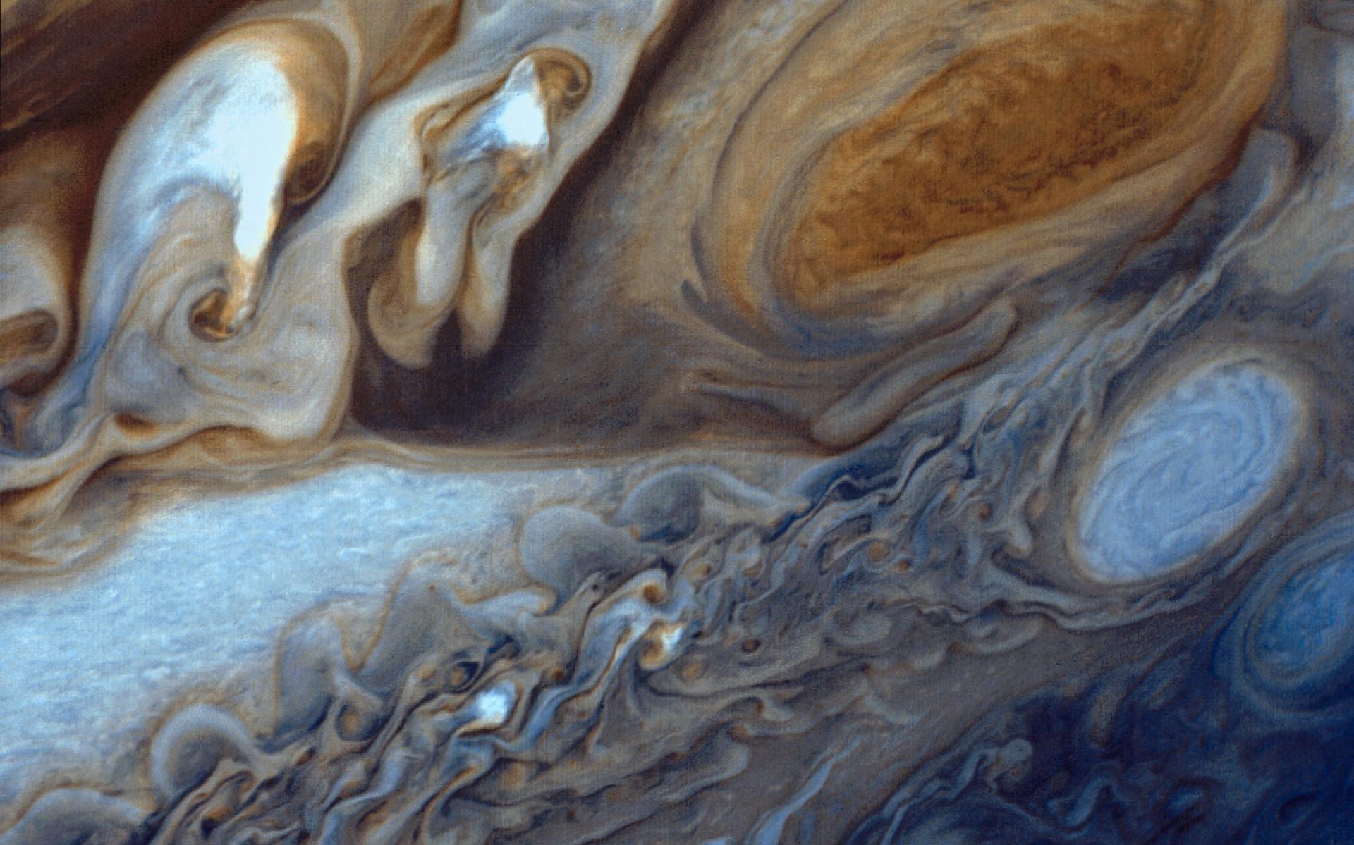 Jupiter S Great Red Spot Space Wallpaper