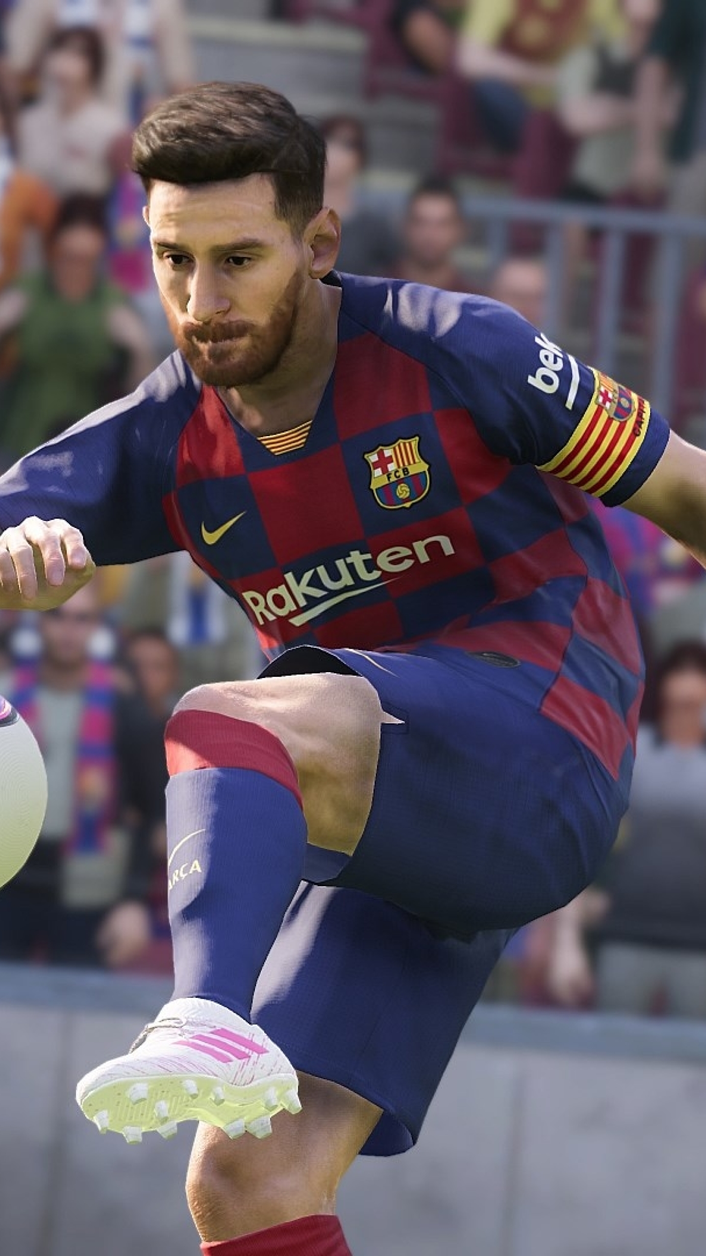 1440x2560 Lionel Messi In eFootball PES 2020 Samsung Galaxy S6S7