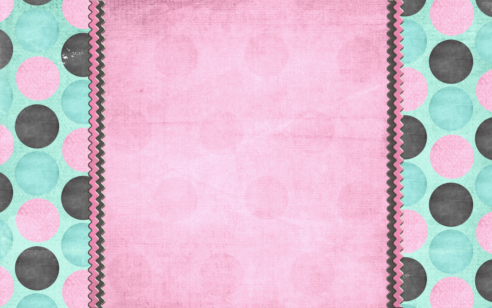 Cute Pink Polka Dot Background Background