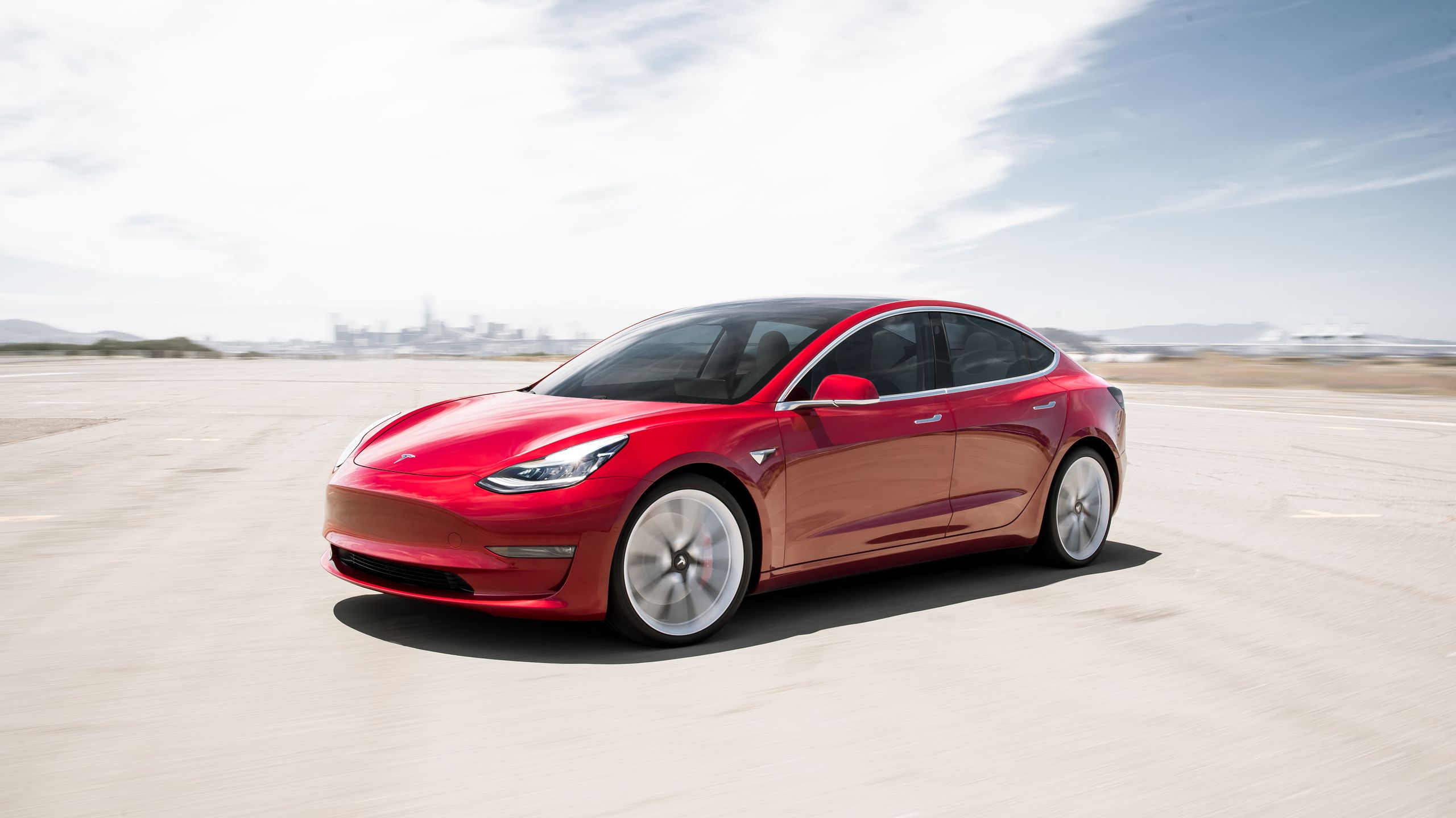 Wallpaper Sunday Tesla Model 3 Performance