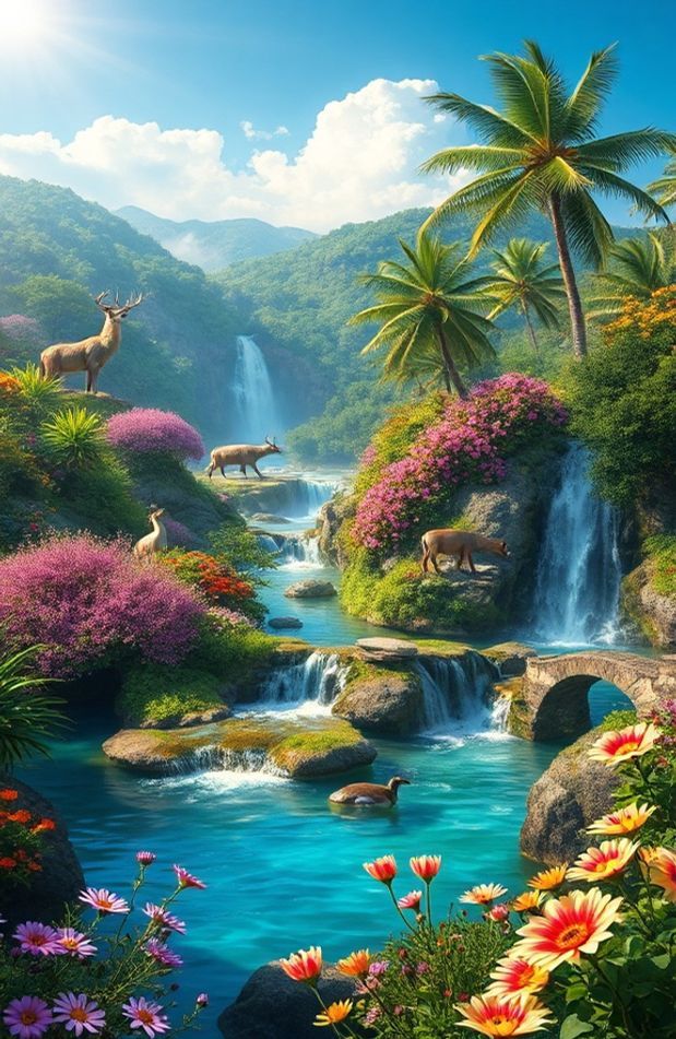 Jehovah Paradise Wallpaper
