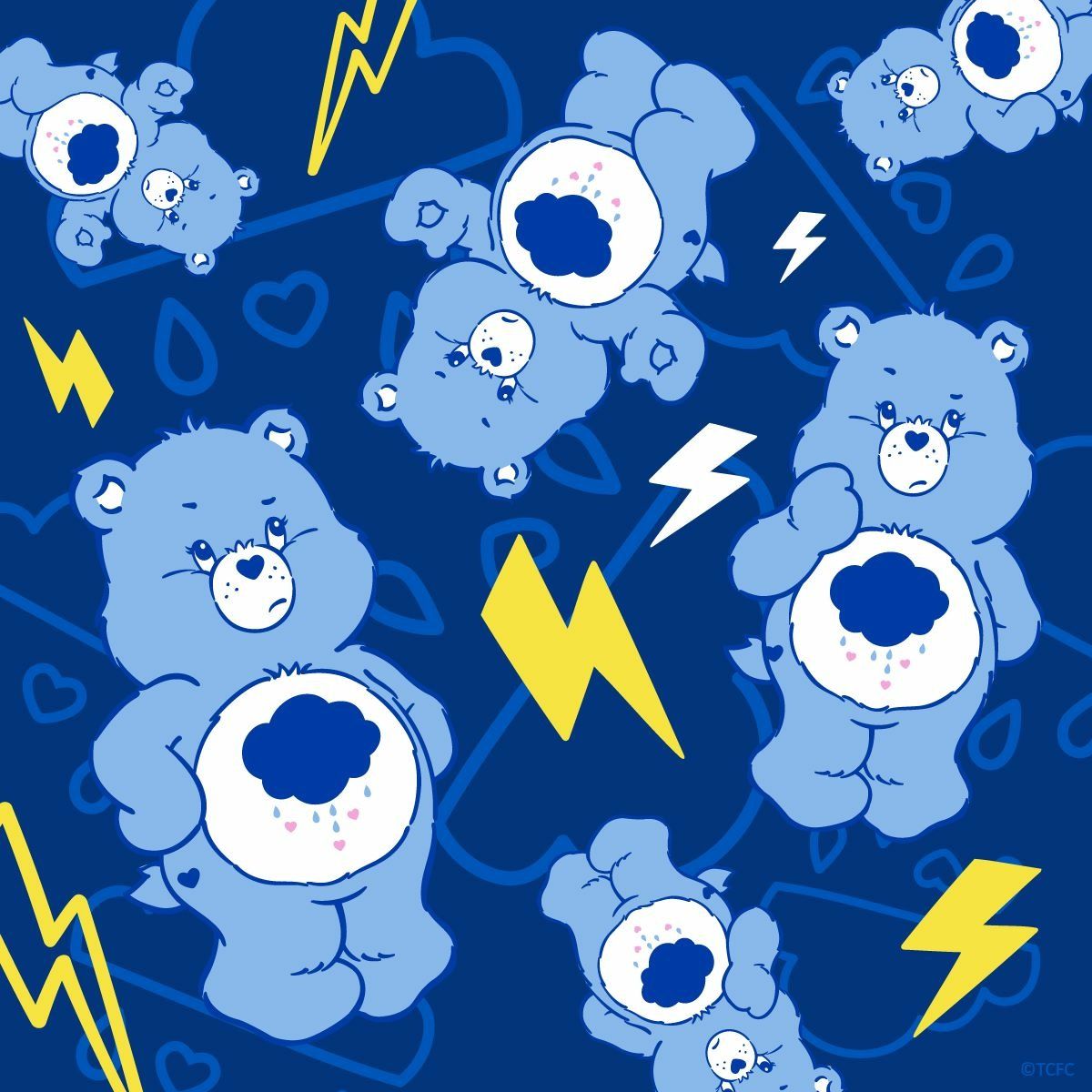 Care Bear Wallpaper Grumpy Cute Cartoon