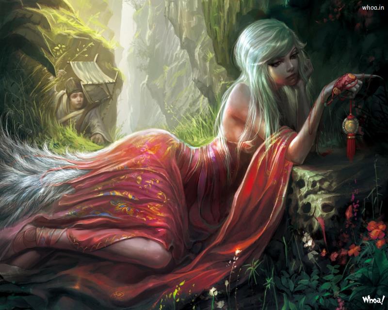 Fantasy Mythical Girls HD Wallpaper