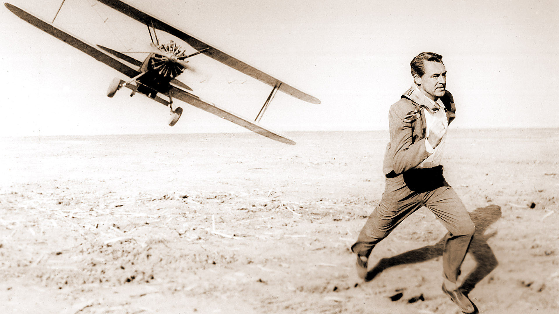 Aircraft Movies Running North By Northwest Wallpaper