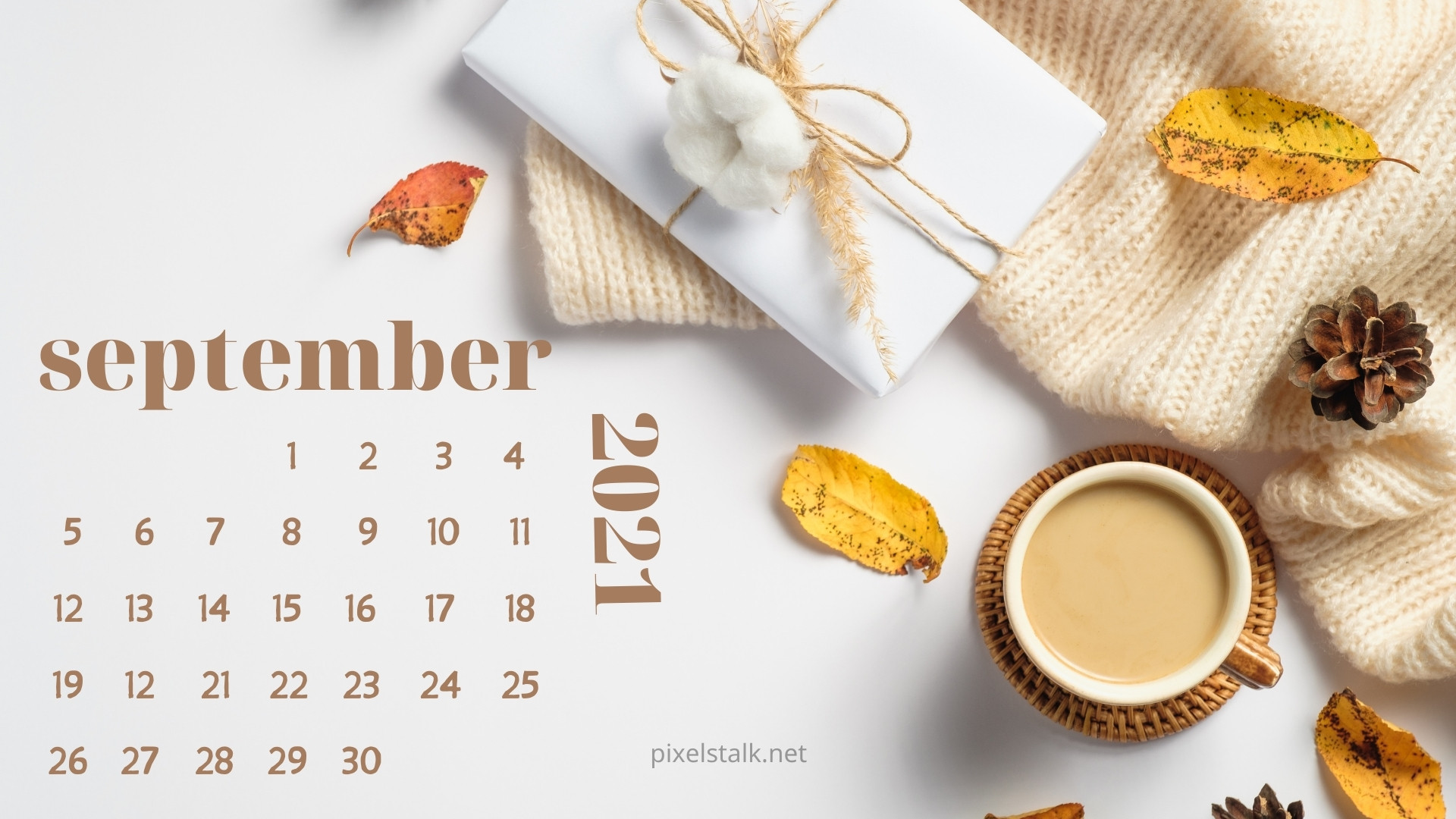September 2021 Calendar Wallpapers 1920x1080
