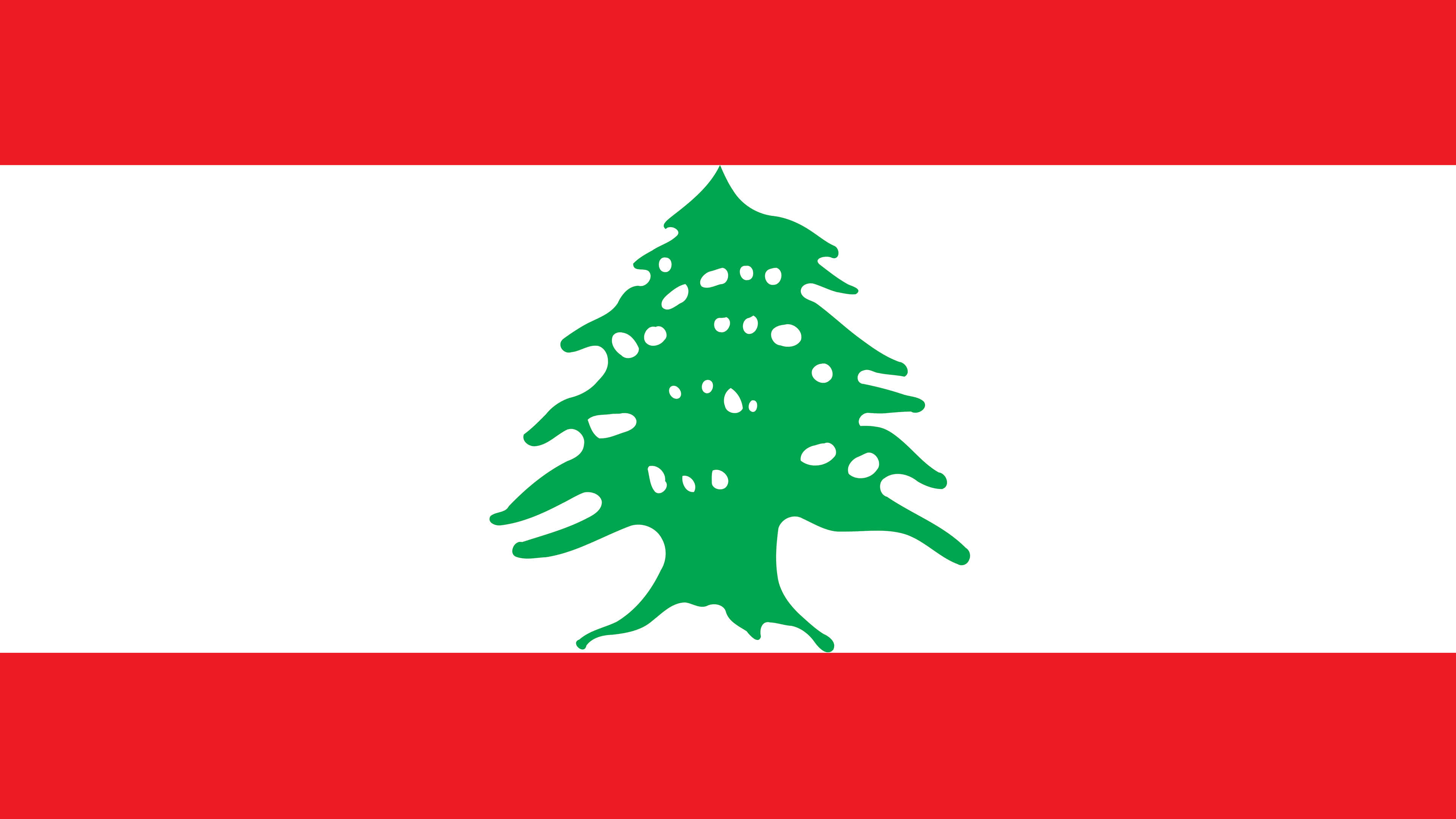 Lebanon Flag UHD 4k Wallpaper