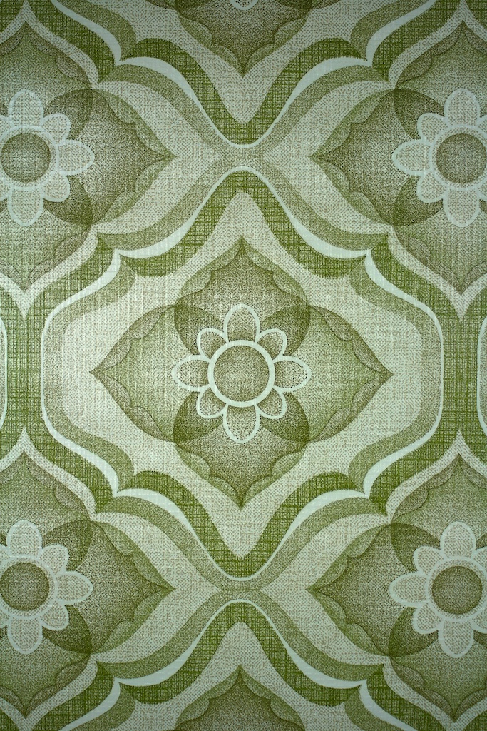 Green Geometric Wallpaper 683x1024