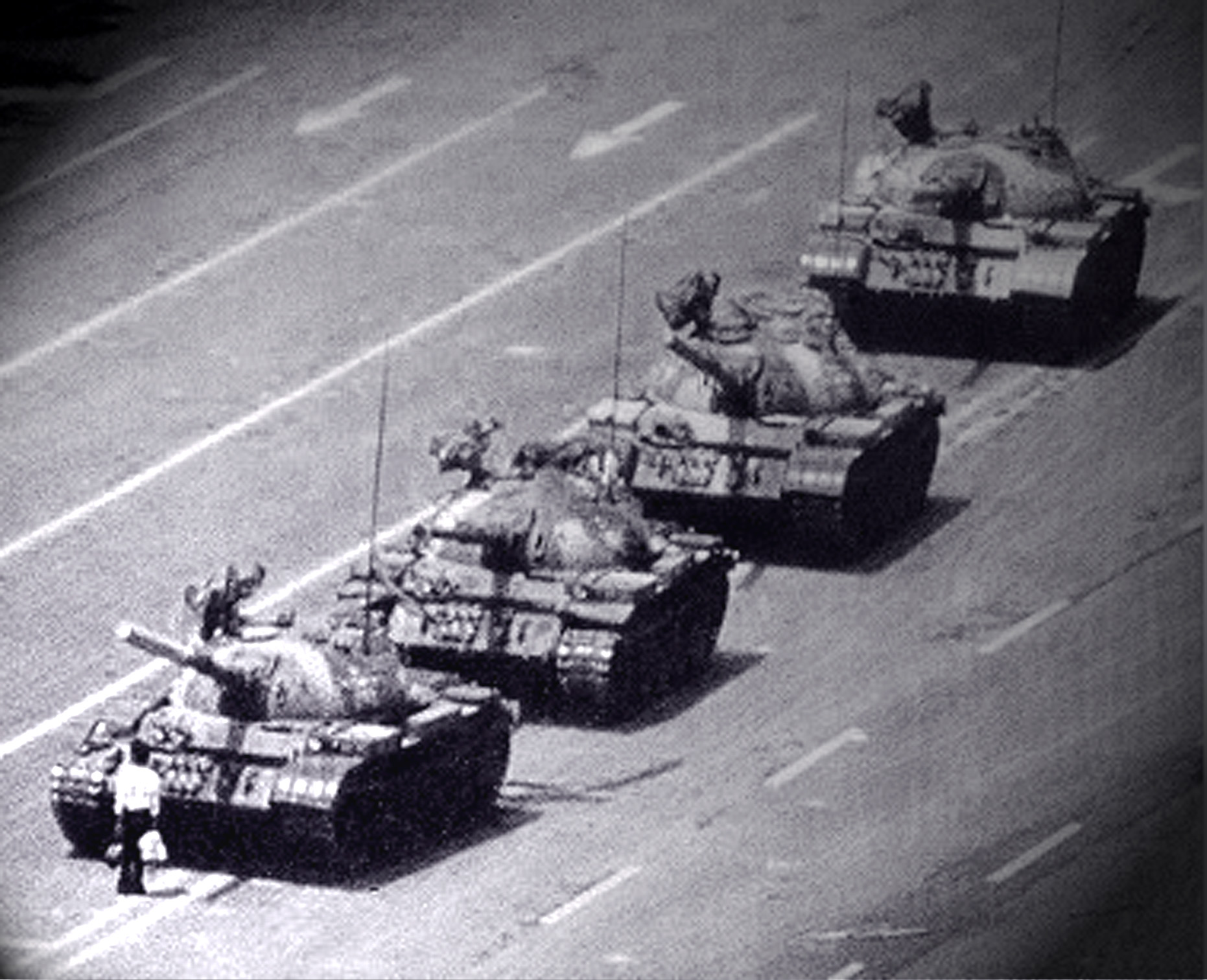 Tiananmen Square Tank Man HD Wallpaper