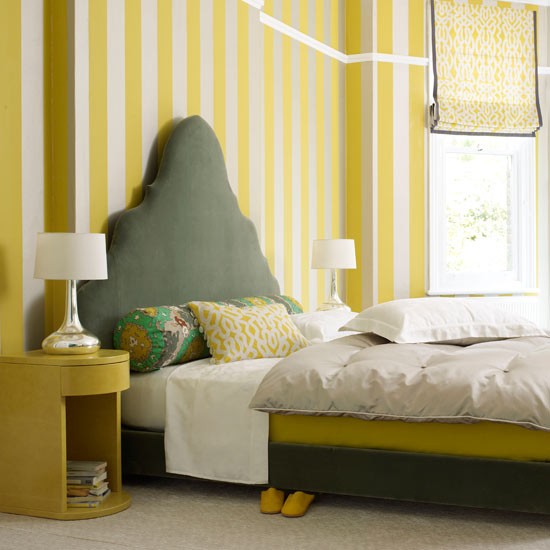 With Pattern Proportions Bedroom Wallpaper Ideas Housetohome Co Uk