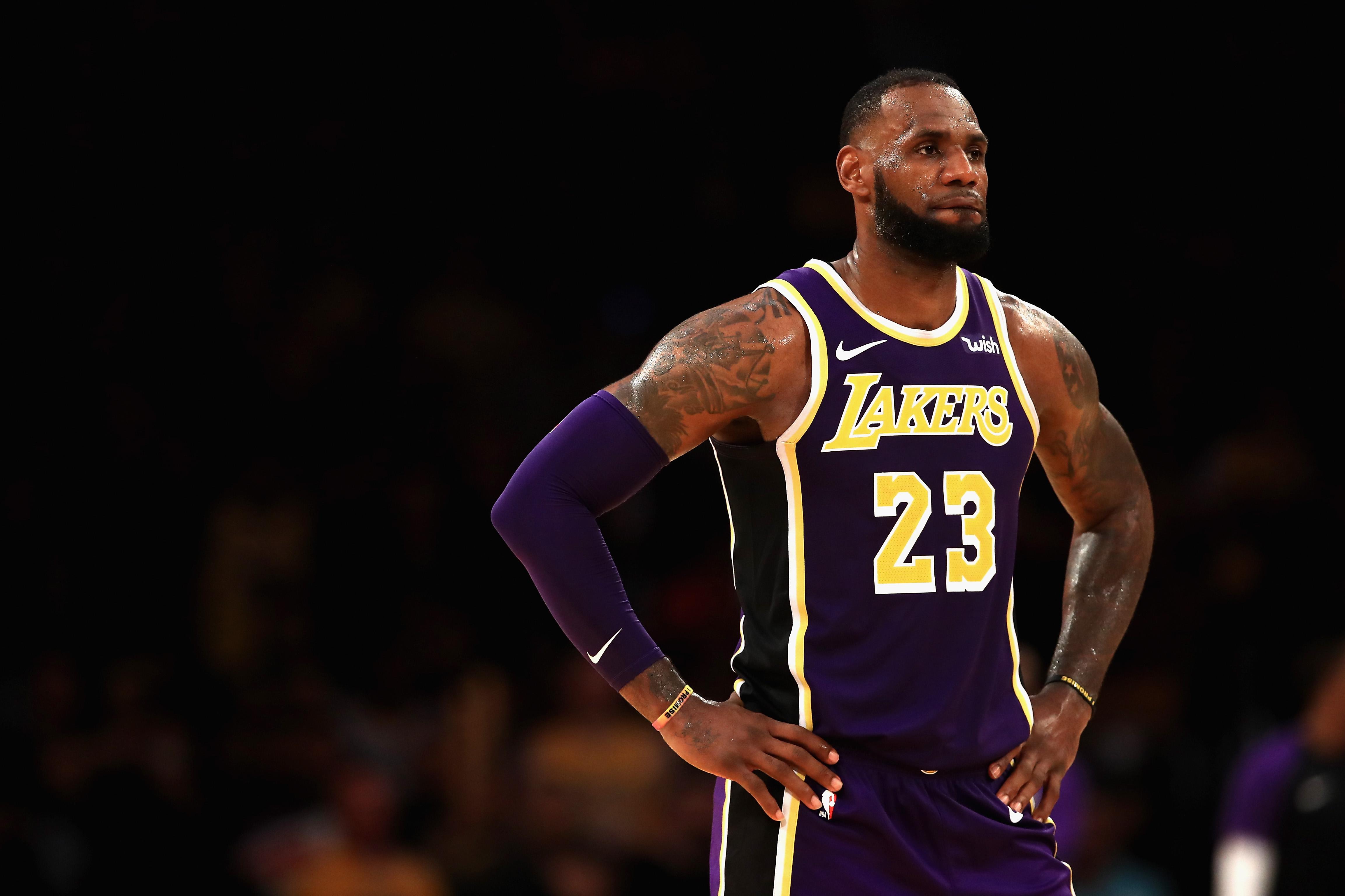 🔥 Download Lebron James La Lakers by @jespinoza | LeBron James 4k ...
