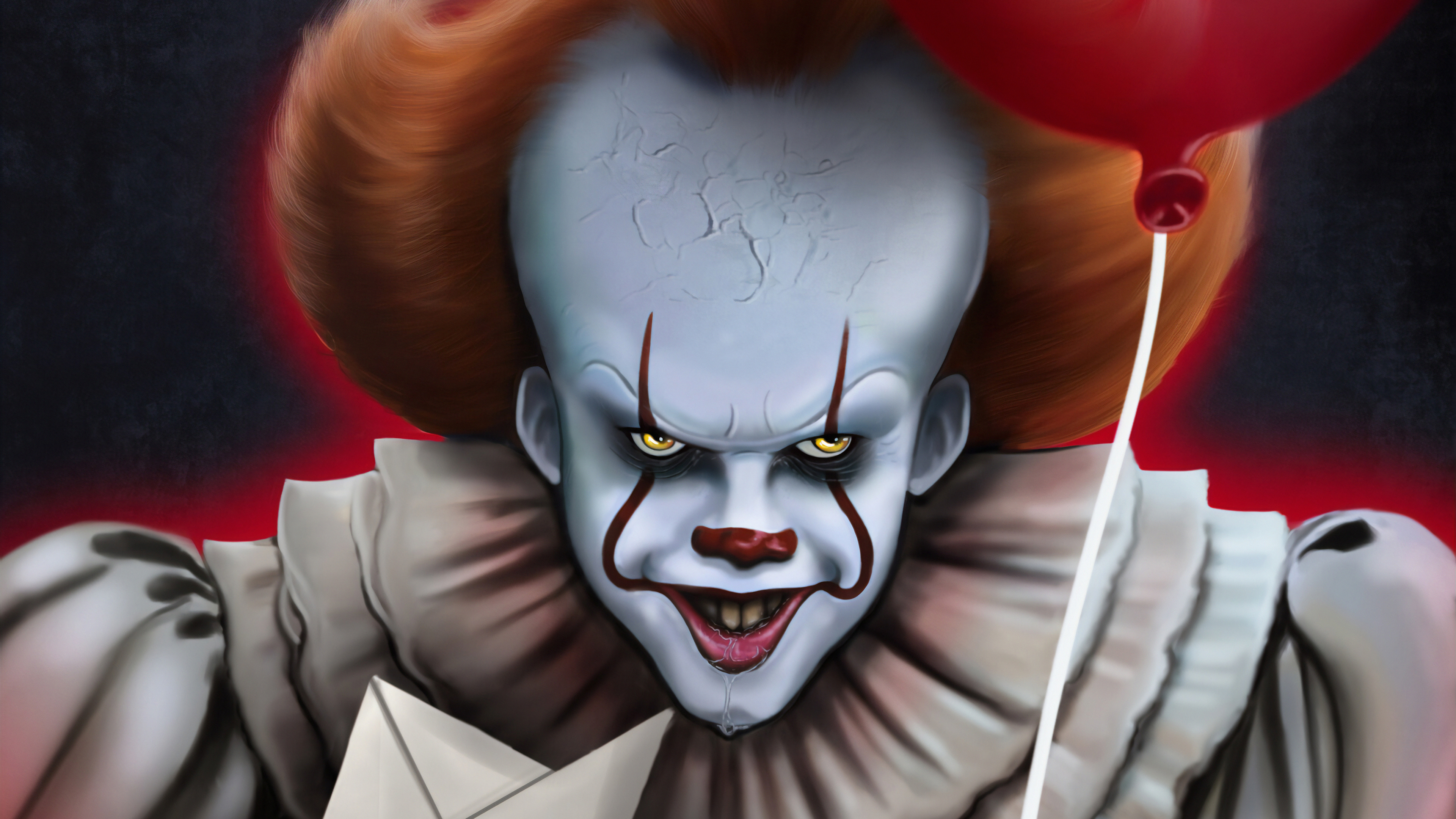 Wallpaper 4k It Chapter Two Pennywise Art Movies
